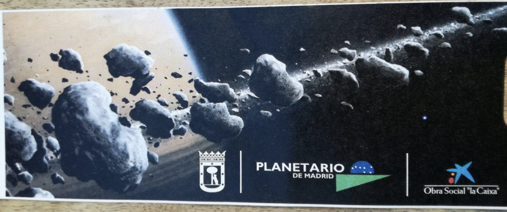 Entrada del Planetario de Madrid