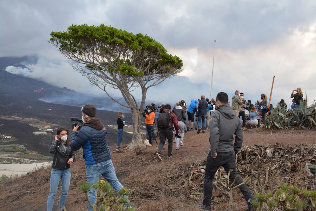 Frente a Cumbre Vieja