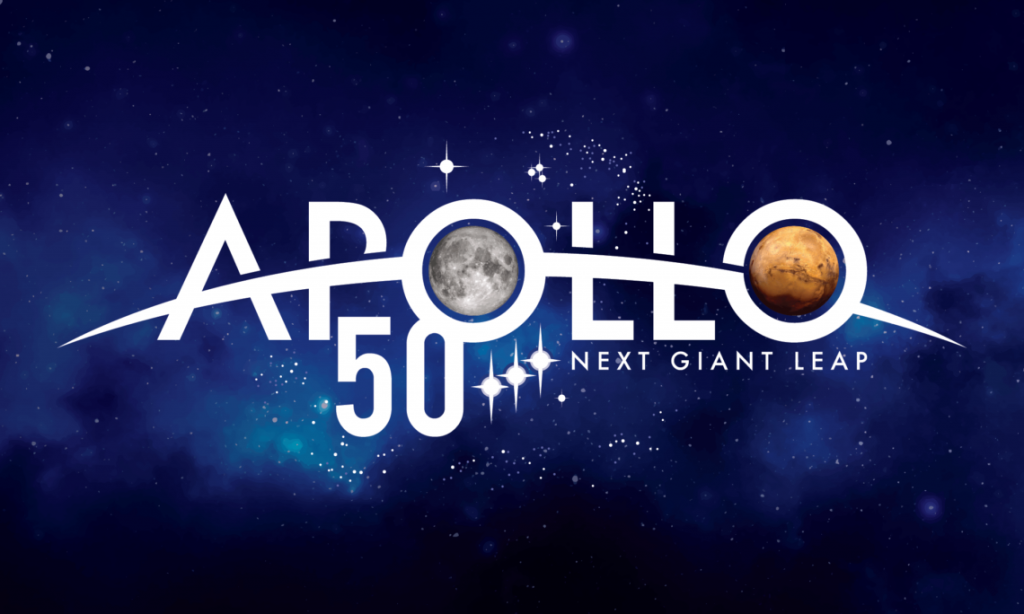Logo del #Apollo50th