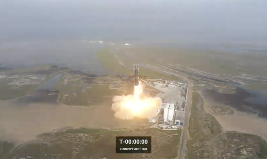 La Starship fracasa con éxito